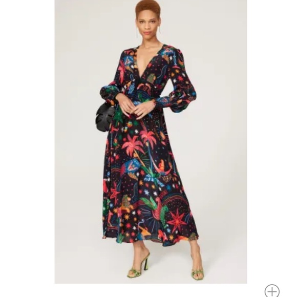 FARM Rio Dresses & Skirts - 🔥Farm Rio Zodiac Maxi dress M
